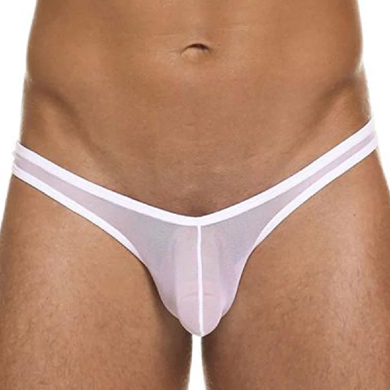 Rhinestone - decorated men's sexy underwear for glamourCover Male CM202 Pouch Enhancing Thong Sheer Rhinestone - decorated men's sexy underwear for glamourCover Male CM202 Pouch Enhancing Thong Sheer