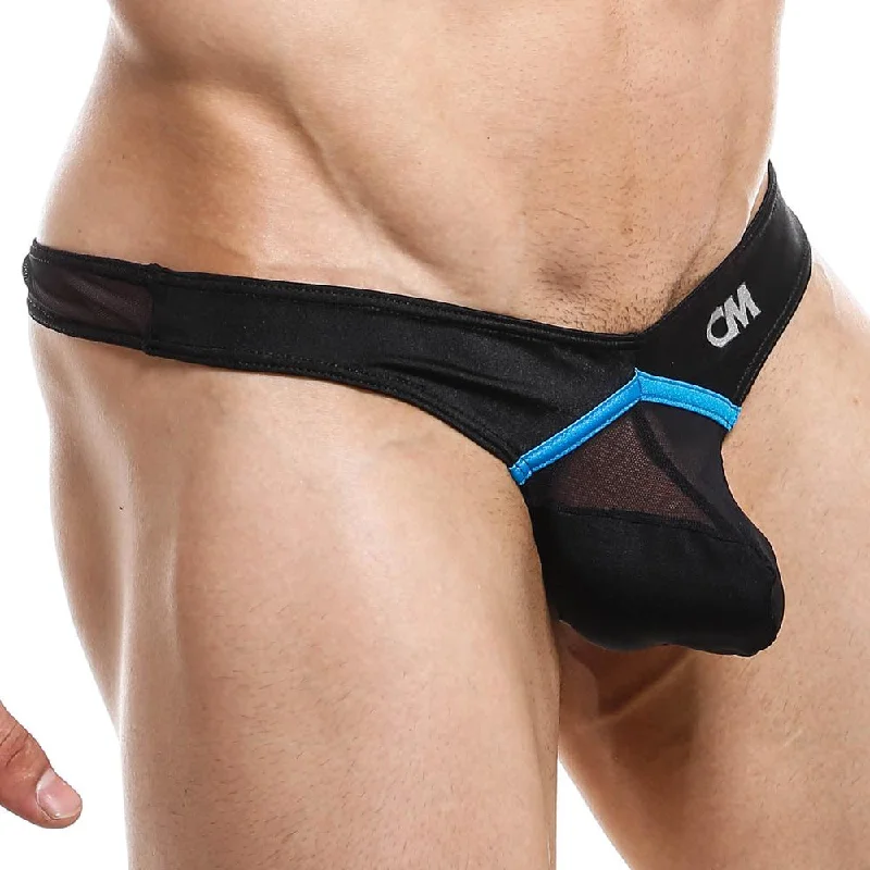 Sheer men's sexy underwear for a teasing effectCover Male CMK039 Thong