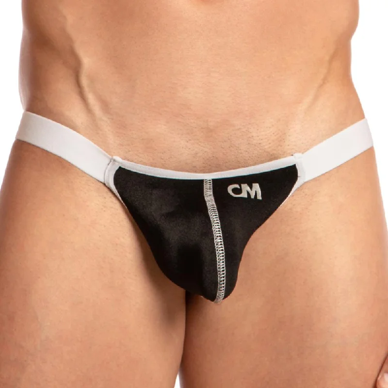 Silk - blend men's sexy underwear for a luxurious feelCover Male CMK050 Striker Thong