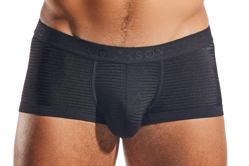 Patterned men's trunks, like camo or dotsCX68LUX Semi-Sheer Trunk