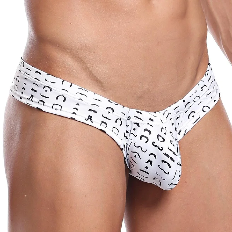 Fishnet men's sexy underwear for a daring statementDaniel Alexander DAK041 Mustache Micro Thong