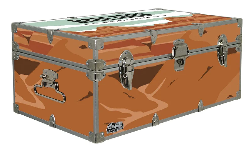 Mesh - back men's trunks for ventilationDesigner Trunk - Badlands National Park - 32x18x13.5" Mesh - back men's trunks for ventilationDesigner Trunk - Badlands National Park - 32x18x13.5"