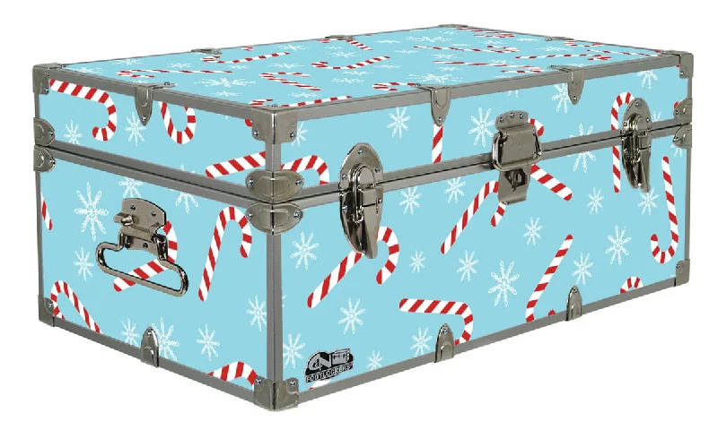 Breathable men's trunks for all - day wearDesigner Trunk - Candy Canes - 32x18x13.5" Breathable men's trunks for all - day wearDesigner Trunk - Candy Canes - 32x18x13.5"