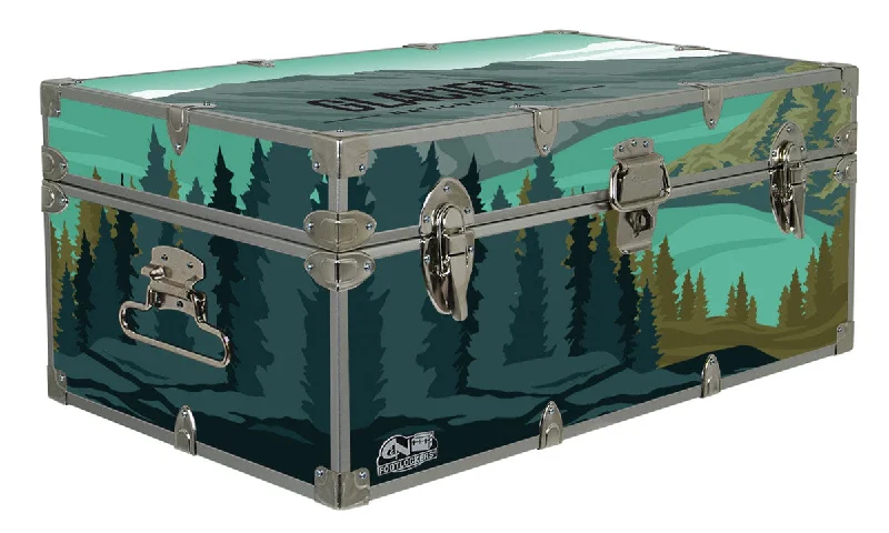 Breathable men's trunks for all - day wearDesigner Trunk - Glacier National Park - 32x18x13.5" Breathable men's trunks for all - day wearDesigner Trunk - Glacier National Park - 32x18x13.5"