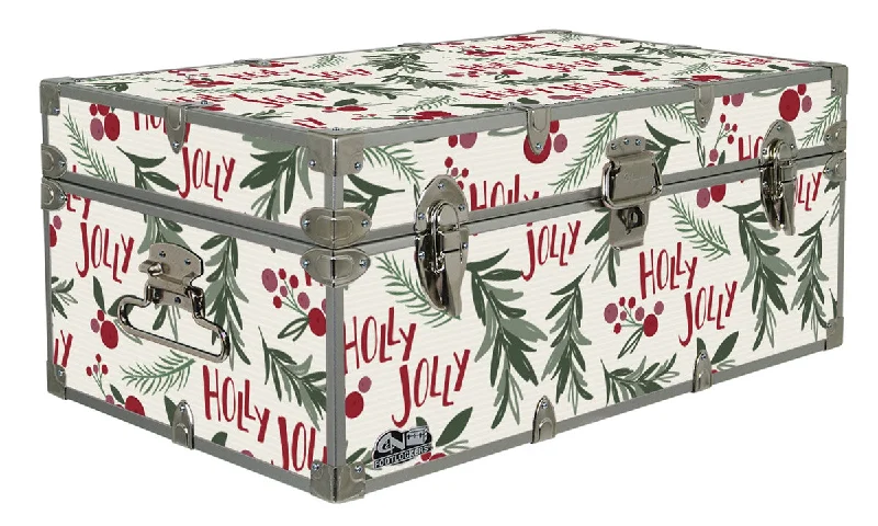 Men's trunks with a reinforced crotch areaDesigner Trunk - Holly Jolly - 32x18x13.5" Men's trunks with a reinforced crotch areaDesigner Trunk - Holly Jolly - 32x18x13.5"