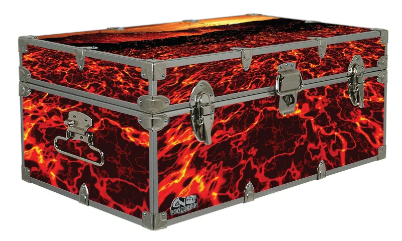 Athletic - grade men's trunks for sportsDesigner Trunk - Volcanic Eruption - 32x18x13.5" Athletic - grade men's trunks for sportsDesigner Trunk - Volcanic Eruption - 32x18x13.5"