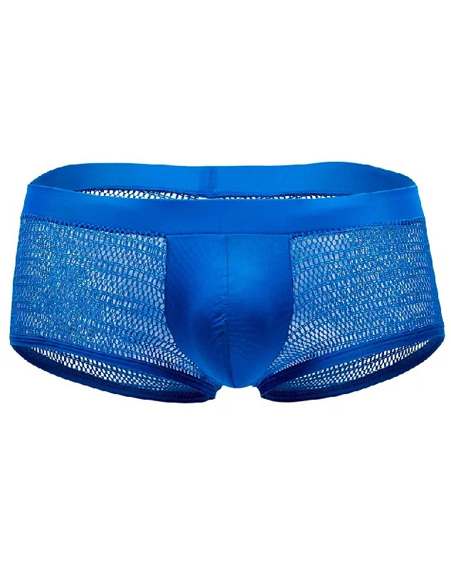 Cotton men's trunks for a comfortable fitDoreanse 1588-blu Mesh Trunk Blue