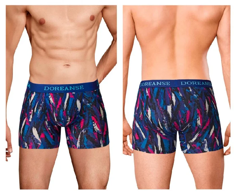 Men's boxer briefs with a contoured pouch for comfortDoreanse 1704-PRN Neon Sport Trunks Color Printed Men's boxer briefs with a contoured pouch for comfortDoreanse 1704-PRN Neon Sport Trunks Color Printed