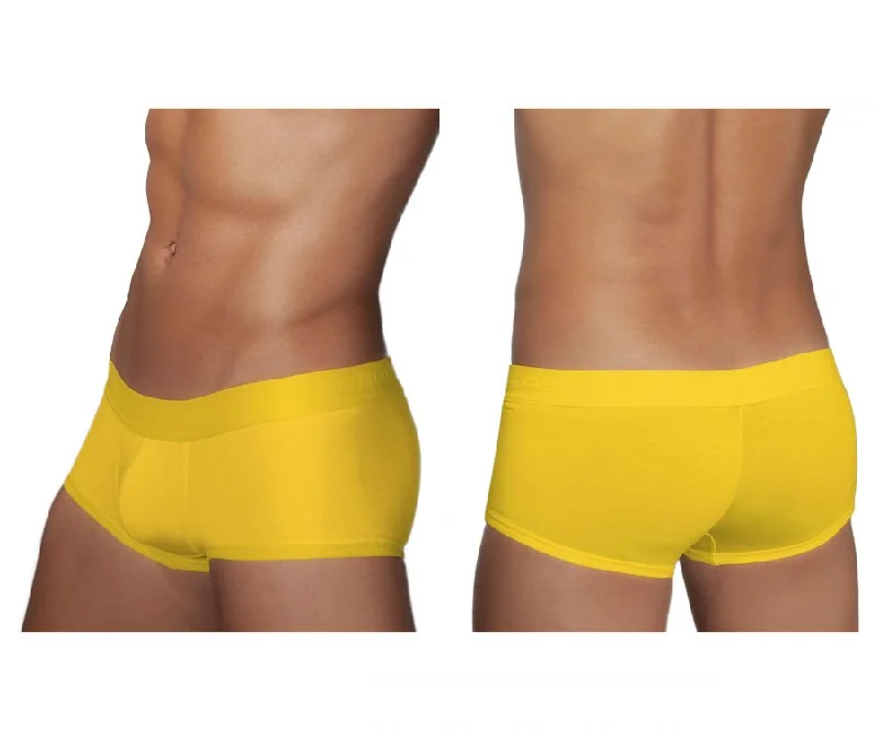 Organic cotton men's boxer briefs for sensitive skinDoreanse 1760-YLW Low-rise Trunk Color Yellow Organic cotton men's boxer briefs for sensitive skinDoreanse 1760-YLW Low-rise Trunk Color Yellow