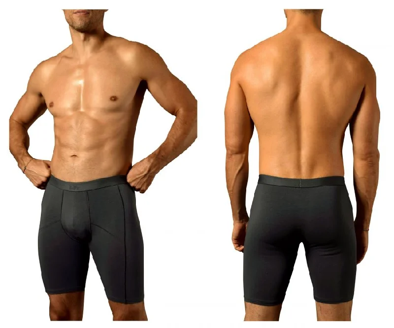 Moisture - wicking men's boxer briefs for sports activitiesDoreanse 1792-SMK Athetic Boxer Color Smoke Moisture - wicking men's boxer briefs for sports activitiesDoreanse 1792-SMK Athetic Boxer Color Smoke
