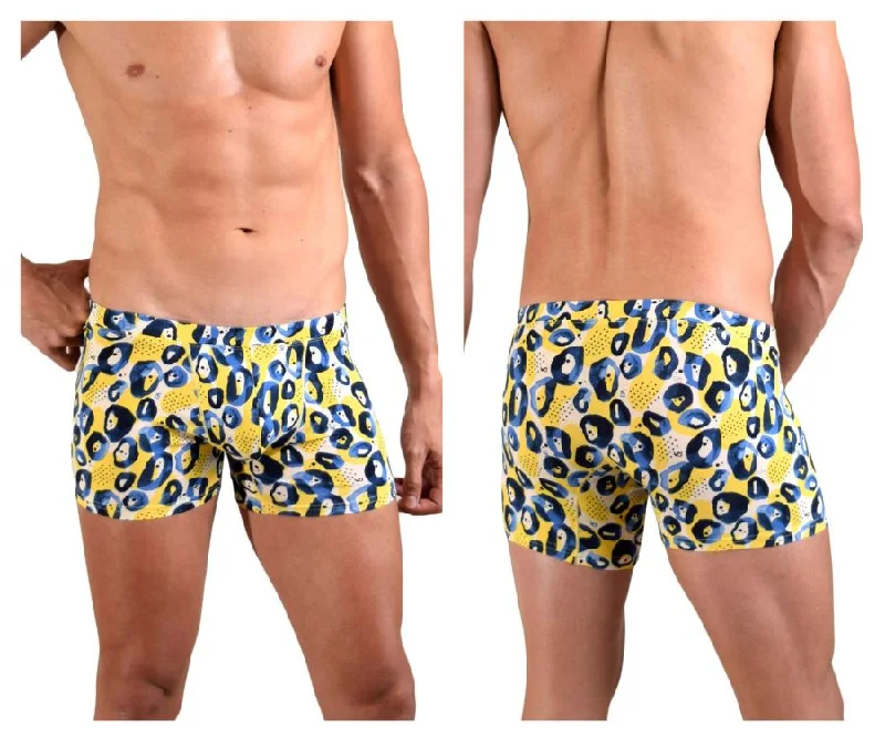 Microfiber men's boxer briefs for a smooth feelDoreanse 1799-PRN Leopard Art Boxer Briefs Color Printed Microfiber men's boxer briefs for a smooth feelDoreanse 1799-PRN Leopard Art Boxer Briefs Color Printed