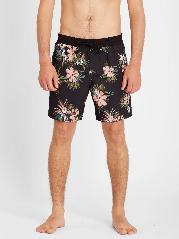 Mid - rise men's trunks for a balanced coverageEarthly Delight Trunks - Black