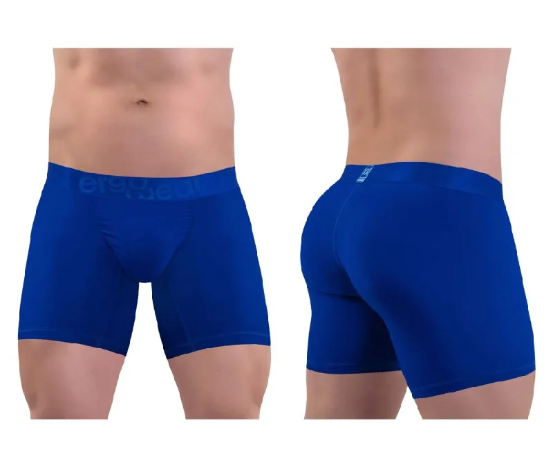 Compression men's boxer briefs for muscle supportErgoWear EW1412 FEEL XX Boxer Briefs Color Electric Blue Compression men's boxer briefs for muscle supportErgoWear EW1412 FEEL XX Boxer Briefs Color Electric Blue