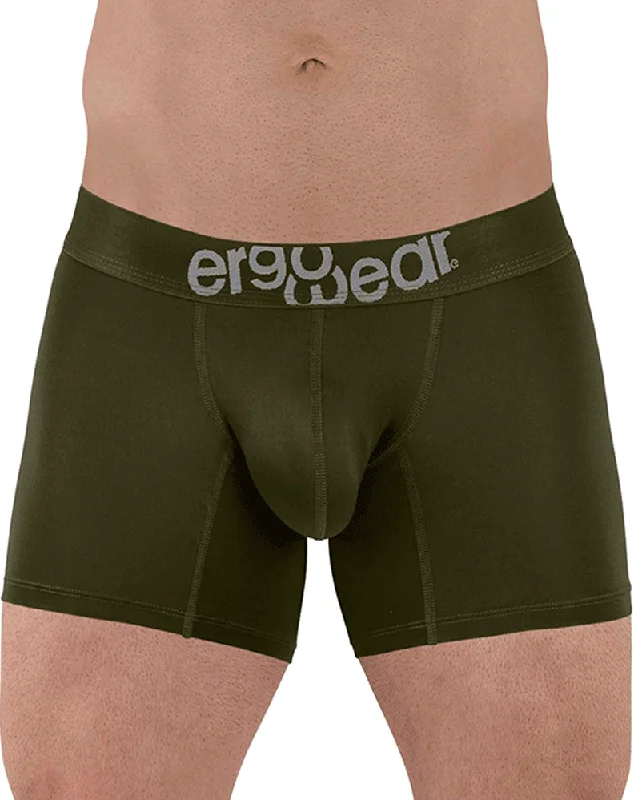 Solid - color men's trunks in various shadesErgowear Ew1498 Hip Trunks Dark Green