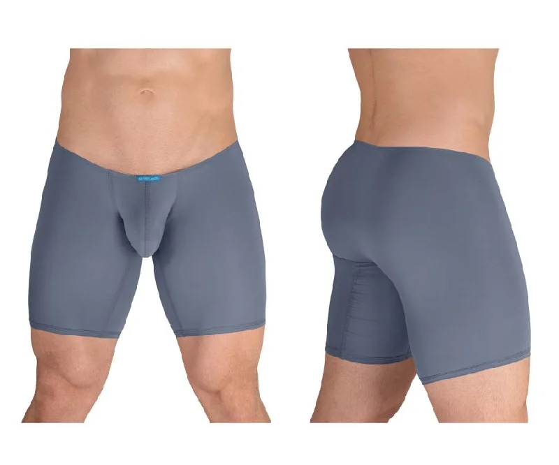 Organic cotton men's boxer briefs for sensitive skinErgoWear EW1598 X4D Boxer Briefs Color Smoke Blue Organic cotton men's boxer briefs for sensitive skinErgoWear EW1598 X4D Boxer Briefs Color Smoke Blue