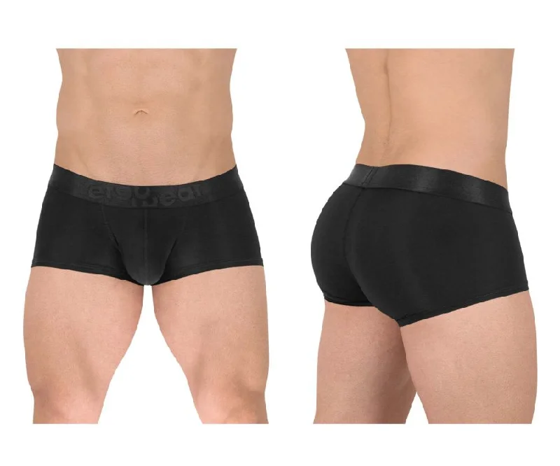 Patterned men's boxer briefs, such as stripes or checksErgoWear EW1619 MAX XX Trunks Color Black Patterned men's boxer briefs, such as stripes or checksErgoWear EW1619 MAX XX Trunks Color Black