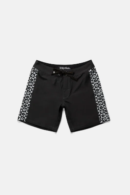 Cotton men's trunks for a comfortable fitFlower Bed Trunk Vintage Black