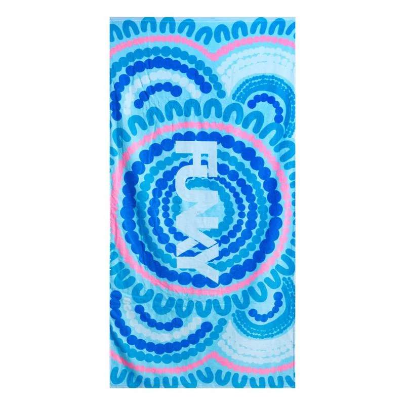 Solid - color men's trunks in various shadesFunky Cotton Towel | Bundjalung Blue