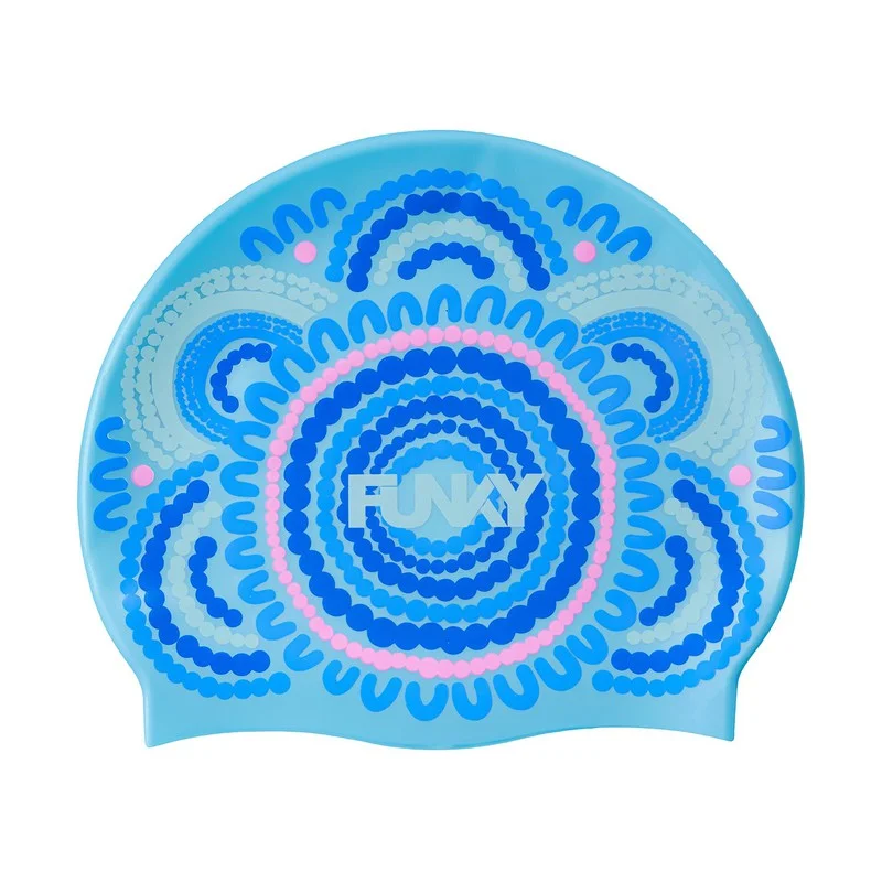Moisture - wicking men's trunks for active useFunky Silicone Swim Cap | Bundjalung