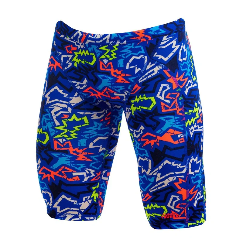 Tag - less men's trunks for irritation - free comfortFunky Trunks Boy's Training Jammers | Broken Hearts Tag - less men's trunks for irritation - free comfortFunky Trunks Boy's Training Jammers | Broken Hearts