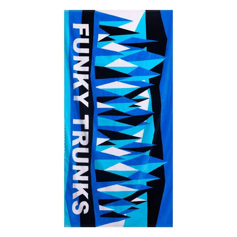 Slim - cut men's trunks for a modern styleFunky Trunks Cotton Towel | Polar Caps