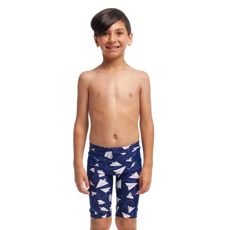 Slim - cut men's trunks for a modern styleFunky Trunks Toddler Boys Miniman Jammers | Paper Plain Slim - cut men's trunks for a modern styleFunky Trunks Toddler Boys Miniman Jammers | Paper Plain