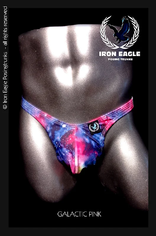 Solid - color men's trunks in various shadesGalactic Pink