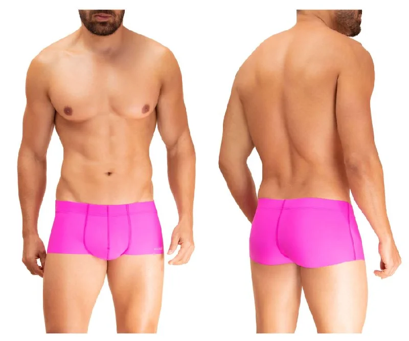 Breathable cotton men's boxer briefs for everyday wearHAWAI 42255 Microfiber Trunks Color Magenta Breathable cotton men's boxer briefs for everyday wearHAWAI 42255 Microfiber Trunks Color Magenta
