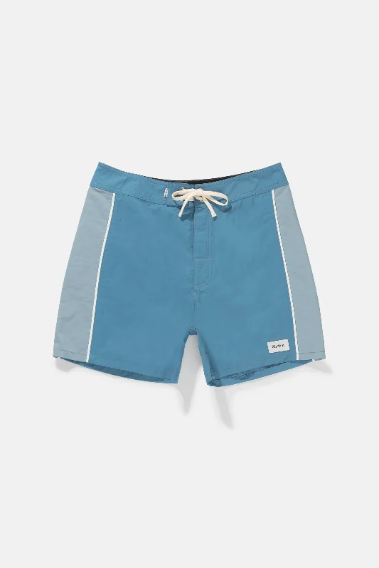 Mesh - back men's trunks for ventilationHeritage Panel Trunk Vintage Blue