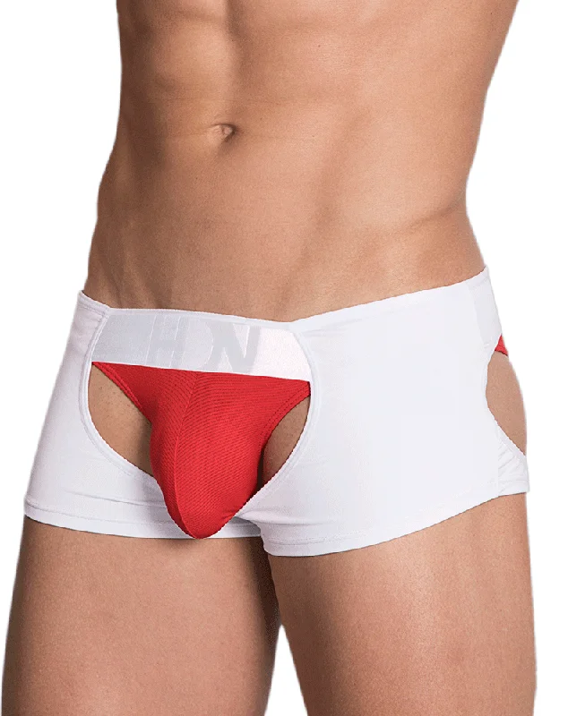Patterned men's trunks, like camo or dotsHidden 968 Bikini-trunks White