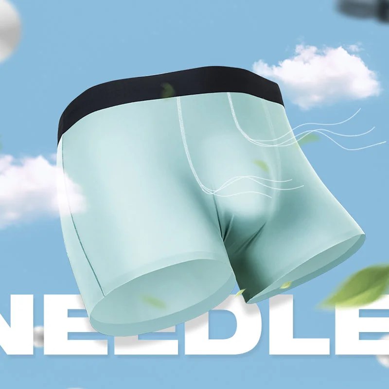 Men's trunks with a quick - dry fabricIce Silk Super Light Cool Men's Boxer Brief