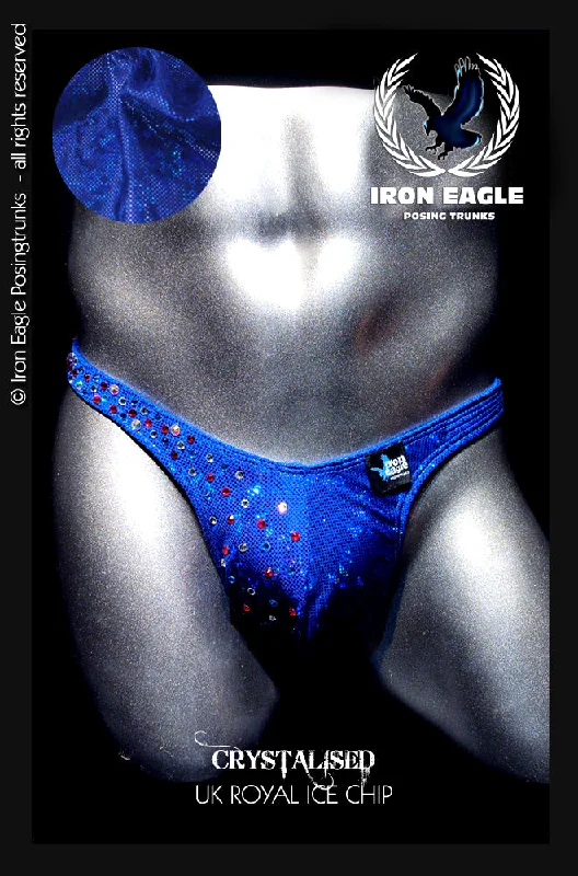 Solid - color men's trunks in various shadesCrystallised UK Ice chip Mystique