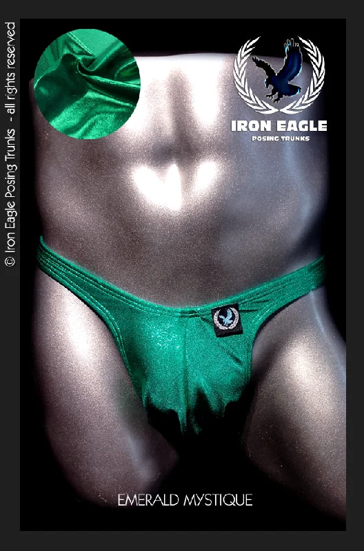 Solid - color men's trunks in various shadesEmerald Mystique