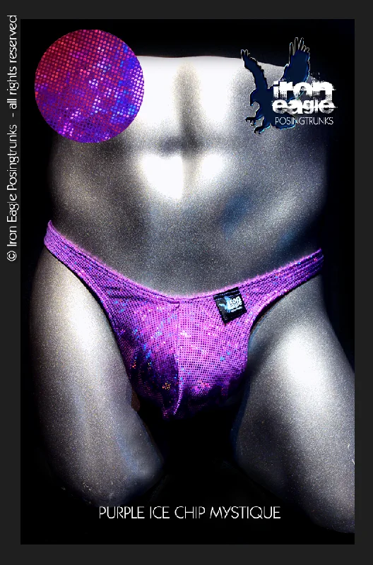 Breathable men's trunks for all - day wearPurple Ice Chip Mystique©