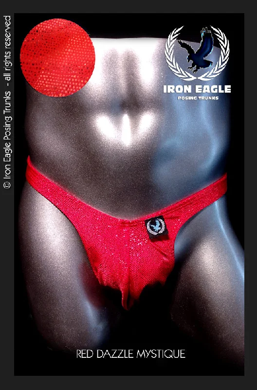 Men's trunks with a quick - dry fabricRed Dazzle Mystique©