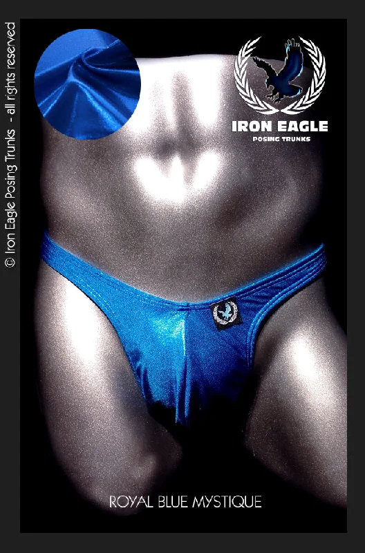 Moisture - wicking men's trunks for active useRoyal Blue Mystique©