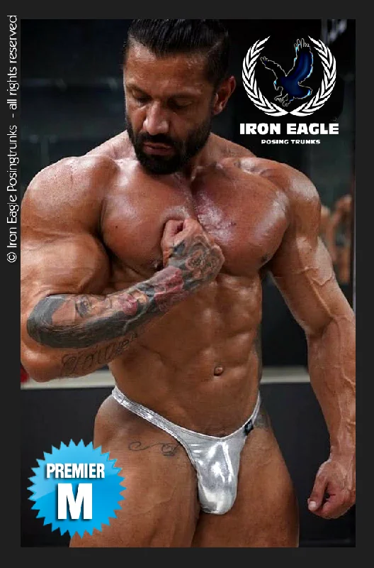 Men's trunks with a reinforced crotch areaSilver Mystique©