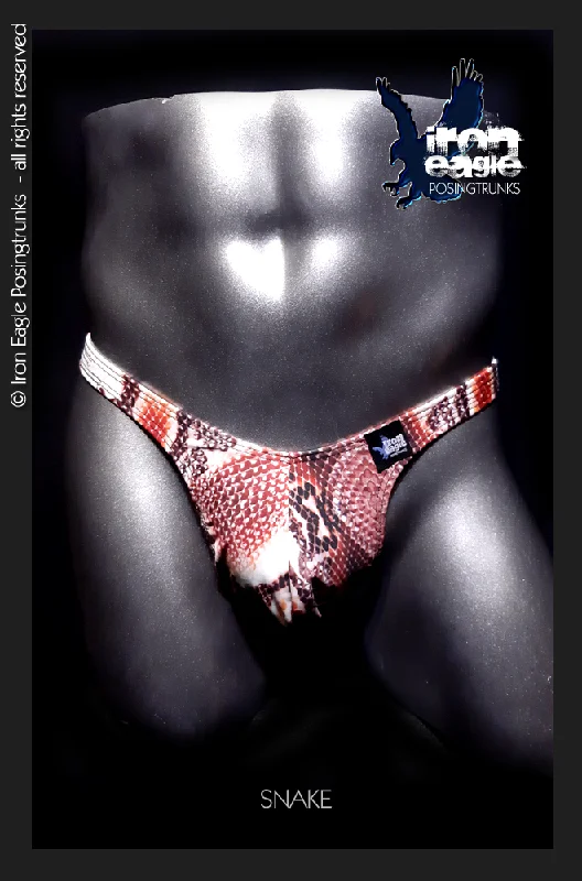 Men's trunks with a reinforced crotch areaSnake