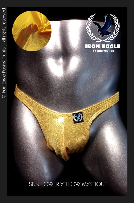 Printed men's trunks with eye - catching motifsSunflower Yellow Mystique©
