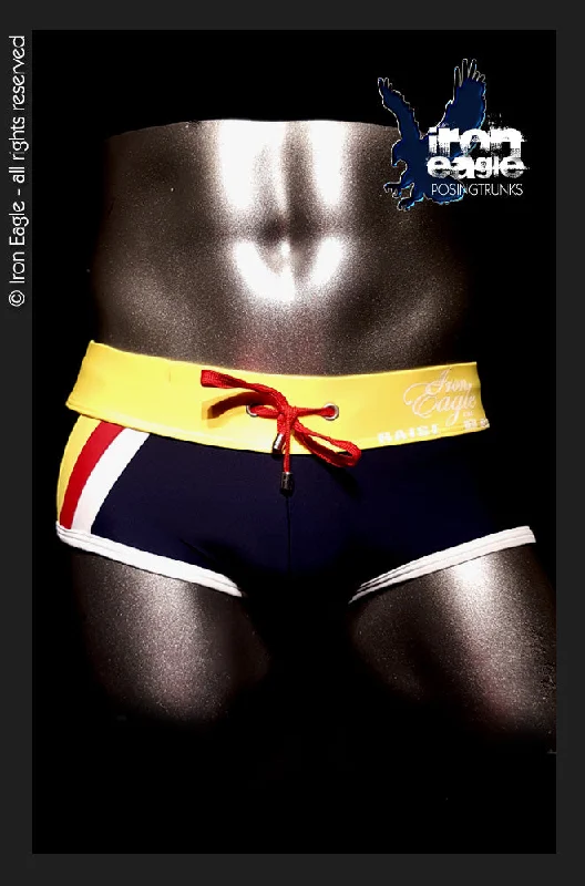 Cotton men's trunks for a comfortable fitLow Rise Briefs  - navy/red
