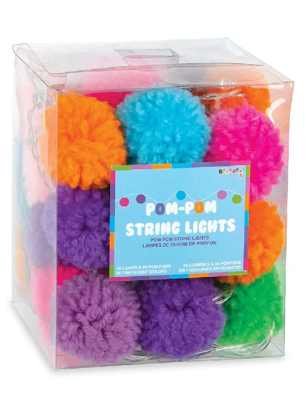 Low - rise men's trunks for a trendy lookiScream Pom-Pom String Lights