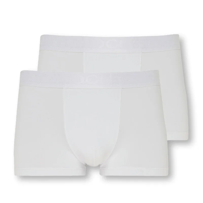 Soft - touch men's trunks for a gentle feelJockey 24/7 Microfibre Air Short 2 Pack - White