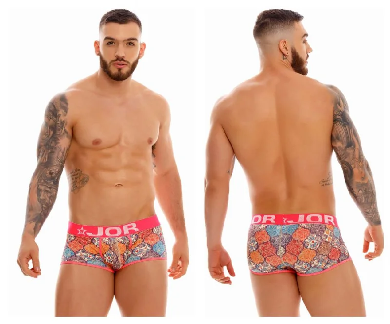 Microfiber men's boxer briefs for a smooth feelJOR 1409 Cairo Trunks Color Printed