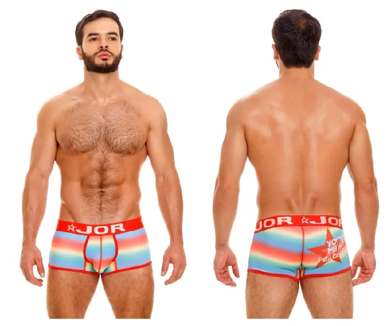 Men's boxer briefs with a reinforced waistbandJOR 1752 Party Trunks Color Printed