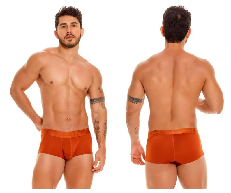 Designer men's boxer briefs with a premium lookJOR 1860 Element Trunks Color Terracotta Designer men's boxer briefs with a premium lookJOR 1860 Element Trunks Color Terracotta
