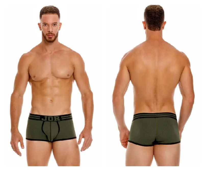 Mesh - paneled men's boxer briefs for ventilationJOR 1943 College Trunks Color Green Mesh - paneled men's boxer briefs for ventilationJOR 1943 College Trunks Color Green