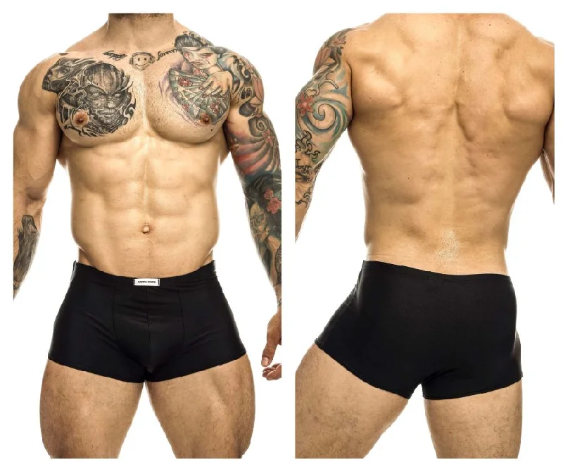 Patterned men's boxer briefs, such as stripes or checksJUSTIN+SIMON XSJ08 Classic Trunks Color Black Patterned men's boxer briefs, such as stripes or checksJUSTIN+SIMON XSJ08 Classic Trunks Color Black