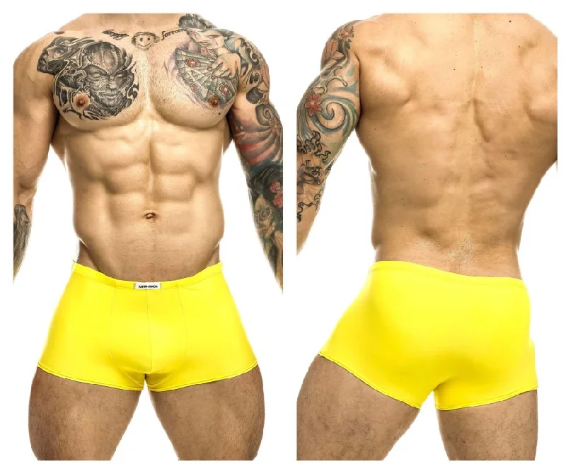 Organic cotton men's boxer briefs for sensitive skinJUSTIN+SIMON XSJ08 Classic Trunks Color Yellow Organic cotton men's boxer briefs for sensitive skinJUSTIN+SIMON XSJ08 Classic Trunks Color Yellow