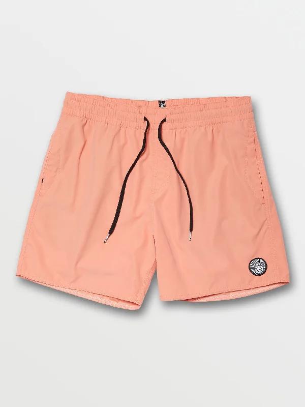 Designer men's trunks with a fashionable edgeLido Solid Trunks - Clay Orange