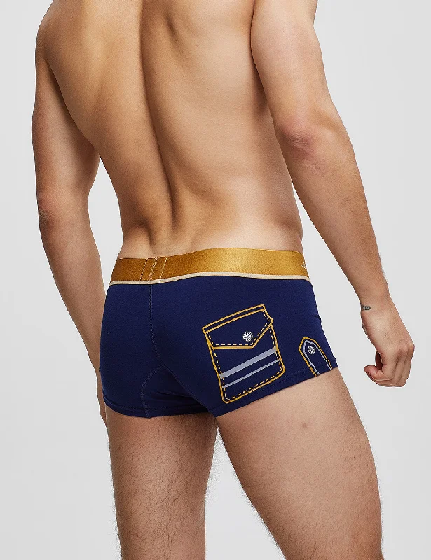 Solid - color men's boxer briefs in classic huesLow Rise Boxer Brief 00211